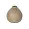 Vaas Beige Gouden Ijzer 25 x 25 x 25 cm