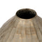 Vaas Beige Gouden Ijzer 25 x 25 x 25 cm