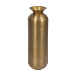 Vaas Gouden Aluminium 28 x 28 x 88,9 cm