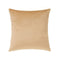 Kussen SUNRAY Beige Gouden Bedrukt Fluweel 45 x 8 x 45 cm