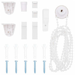 19-delig rolgordijnbeslag 18 mm