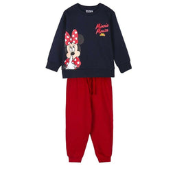 Joggingpak voor kinderen Minnie Mouse Donkerblauw Maat 7 Jaar