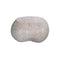 PTMD Hiranya White Round Organic Shaped GRC Stool