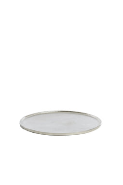 Light&living Schaal Ø40x1,5 cm MAES nikkel