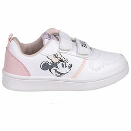 Sportschoenen voor Kinderen Minnie Mouse Velcro Wit Schoenmaat 32