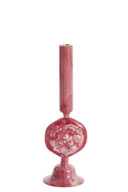 Light&living Kandelaar Ø10x36 cm KUMOPA roze