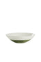 Light&living Schaal Ø26x7,5 cm BINANGA wit+groen