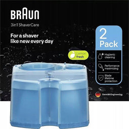 Braun 2 pack Reinigingscartridge