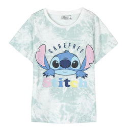 T-Shirt met Korte Mouwen voor kinderen Stitch Multicolour Maat 10 Jaar