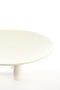 Light&living Plateau op voet Ø30,5x10,5 cm TABUA crème