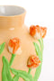 Light&living Vaas deco Ø21,5x26 cm TULIP keramiek licht oranje-groen