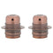 Lamphouders 2 st rood brons E27