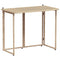 Tuintafel inklapbaar 90x51x75 cm poly rattan beige