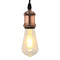 Lamphouders 2 st rood brons E27