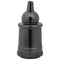 Lamphouders 2 st glanzend zwart E27