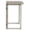 Tuintafel inklapbaar 90x51x75 cm poly rattan grijs