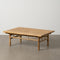 Hoofdtafel Beige 100 x 70 x 36 cm