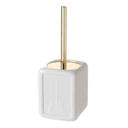 Toiletborstel Wit Keramisch 11 x 11 x 30 cm