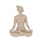 Decoratieve figuren Beige Yoga 17,5 x 10,5 x 22,5 cm