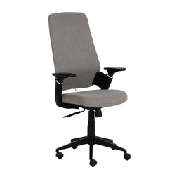 Bureaustoel Zwart Grijs 67,5 x 62 x 114,5 cm