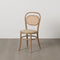 Keukenstoel Beige Natuurlijk Rubberwood Katoen Polyester 41 x 41 x 89 cm