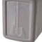 Toiletborstel Grijs Keramisch 11 x 11 x 30 cm