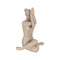 Decoratieve figuren Beige Yoga 17,7 x 13,5 x 24,5 cm