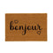 Deurmat BONJOUR Bruin Zwart PVC Kokosvezel 60 x 40 x 1,5 cm