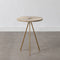 Bijzettafel Beige Gouden 38 x 38 x 50 cm