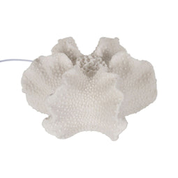 Bureaulamp Wit Hars Steen Zand 31,8 x 28 x 16,5 cm