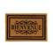 Deurmat BIENVENUE Bruin Zwart PVC Kokosvezel 60 x 40 x 1,5 cm
