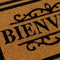 Deurmat BIENVENUE Bruin Zwart PVC Kokosvezel 60 x 40 x 1,5 cm