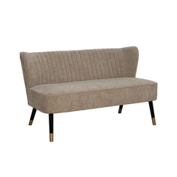 Tuinbank Zwart Beige Gouden 134 x 74 x 70 cm