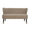 Tuinbank Zwart Beige Gouden 134 x 74 x 70 cm