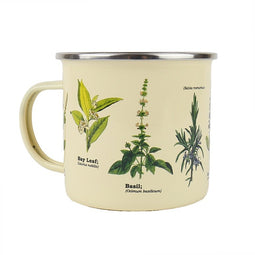 Gift Republic Kruiden - Emaille Mok