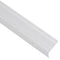 Trapneuzen L-vormig 5 st 100 cm aluminium zilverkleurig