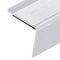 Trapneuzen L-vormig 5 st 100 cm aluminium zilverkleurig