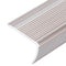 Trapneuzen L-vormig 5 st 100 cm aluminium champagnekleurig