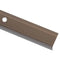 Trapneuzen L-vormig 5 st 90 cm aluminium bruin