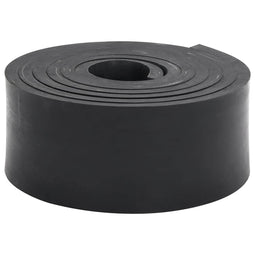 Rubberen rand voor sneeuwploeg 250x8x1 cm zwart
