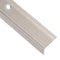 Trapneuzen L-vormig 5 st 100 cm aluminium champagnekleurig