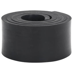 Rubberen rand voor sneeuwploeg 180x8x1 cm zwart