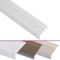Trapneuzen L-vormig 5 st 90 cm aluminium zilverkleurig