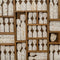 Schilderij Bruin Beige Hout 120 x 164 x 6 cm