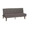 Slaapbank Zwart Grijs 181 x 102 x 85 cm