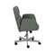 Keukenstoel Groen Grijs Nylon Polyester Schuim Hout Ijzer 57 x 60,5 x 85 cm