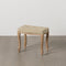 Kruk Beige Rubberwood 50 x 47 x 36 cm