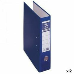 Map met hendelboog DOHE Blauw A4 (12 Stuks)