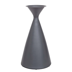 Basis Nadia Tafel Aluminium Grafiet 56 x 56 x 110 cm