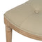 Kruk Beige Rubberwood 70 x 36 x 48 cm